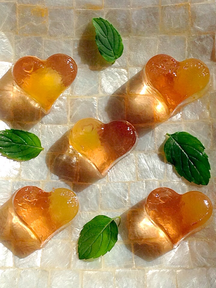 btnonさんの料理 大人の♡白ワインと苺🍓の生グミ